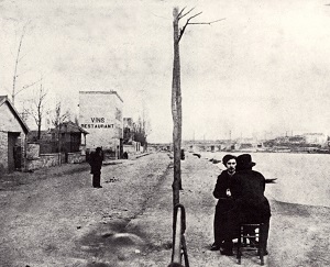 Винсент и Эмиль Бернар. Набережная Сены 1887г